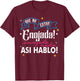 No Estoy Enojada, Asi Es Mi Cara Essential T-Shirt - T-Shirt | Maroon