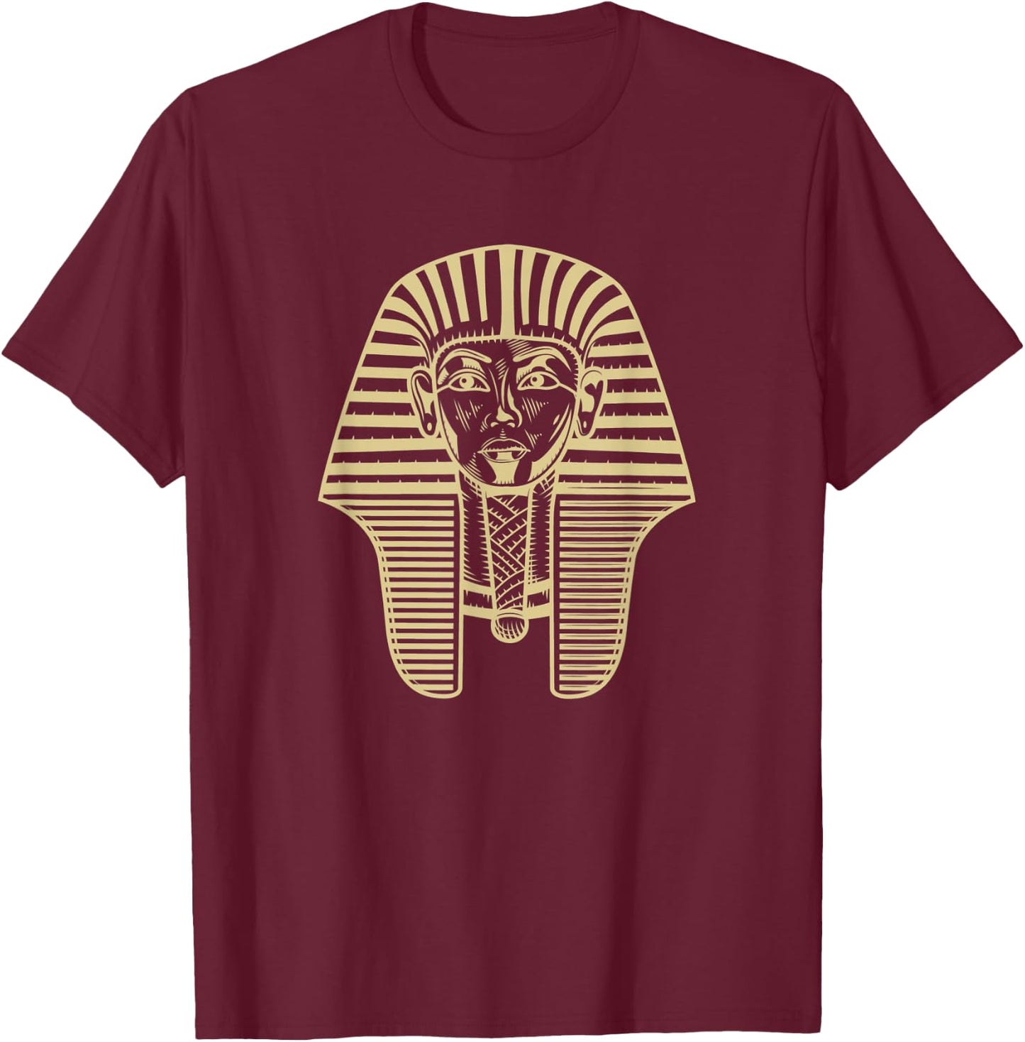 King Tut - Funny Egyptian T-Shirt - T-Shirt | Maroon