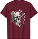 Memento Mori | Latin Phrase T-Shirt - T-Shirt | Maroon