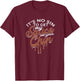 It's no sin to get my sauce on your chin - Texas sauce T-Shirt - T-Shirt | Maroon