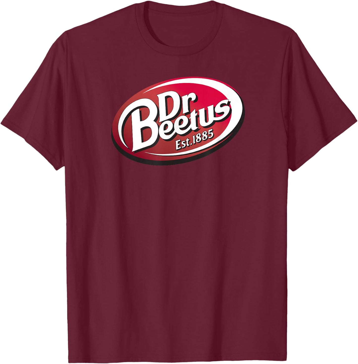 Dr. Beetus T-Shirt - T-Shirt | Maroon