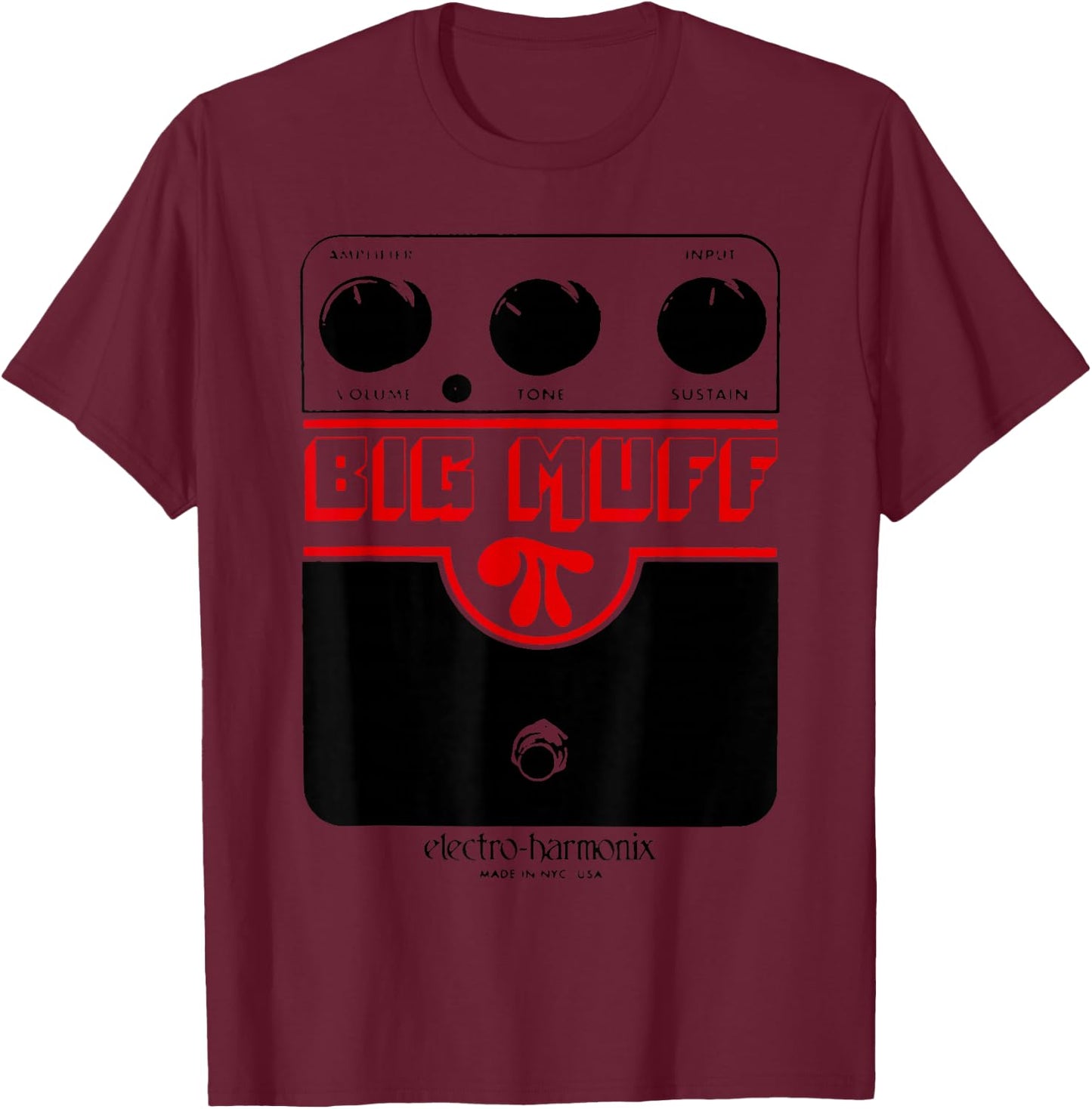Big Muff T-Shirt - T-Shirt | Maroon
