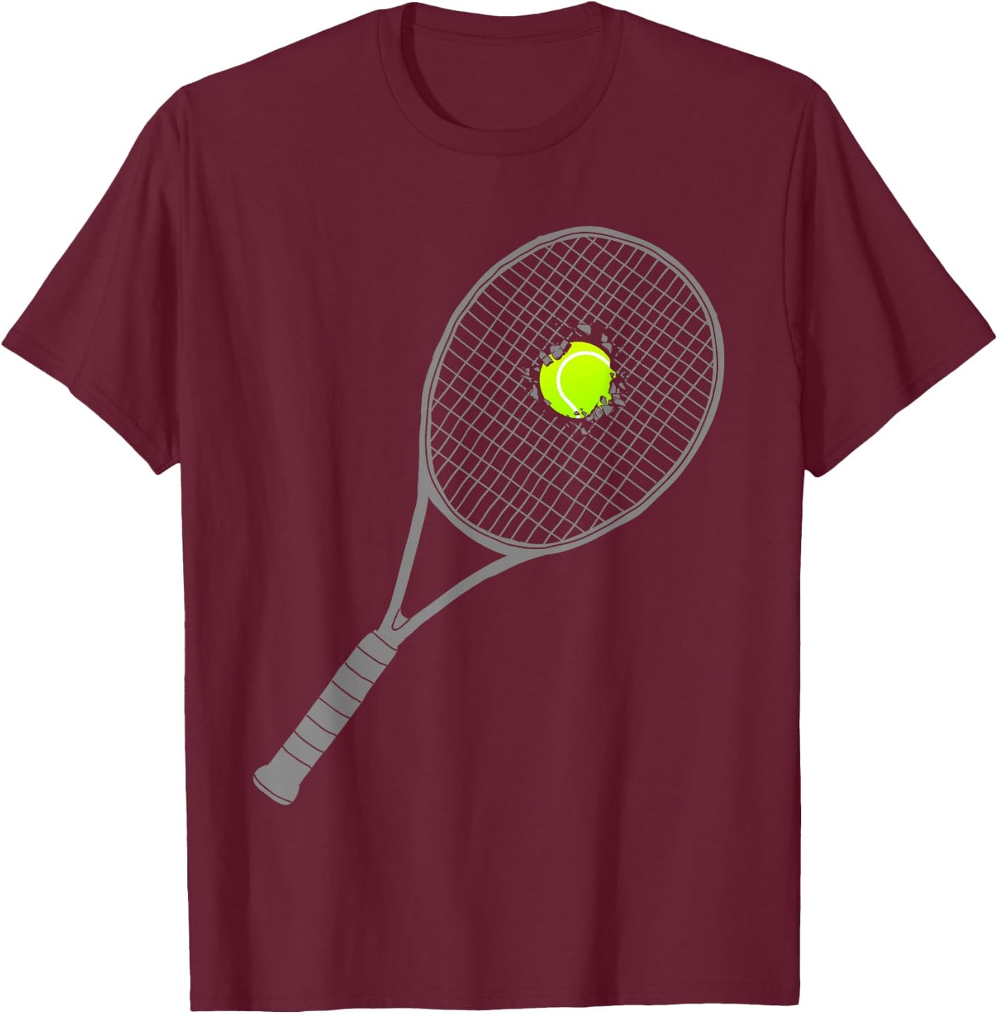 Tennis Apparel - Tennis T-Shirt - T-Shirt | Maroon