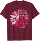 We Don't Know How Strong We Are Until Breast Cancer T-Shirt - T-Shirt | Maroon