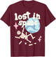 Broken Planet Lost in Space T-Shirt - T-Shirt | Maroon