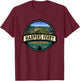 Harpers Ferry National Historical Park Emblem Vintage T-Shirt - T-Shirt | Maroon