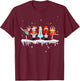 Christmas Ballet Clara Mouse King Princess Nutcracker T-Shirt - T-Shirt | Maroon