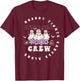 Halloween Oncology Hematology Nurse Crew Peds Hem/Onc T-Shirt - T-Shirt | Maroon