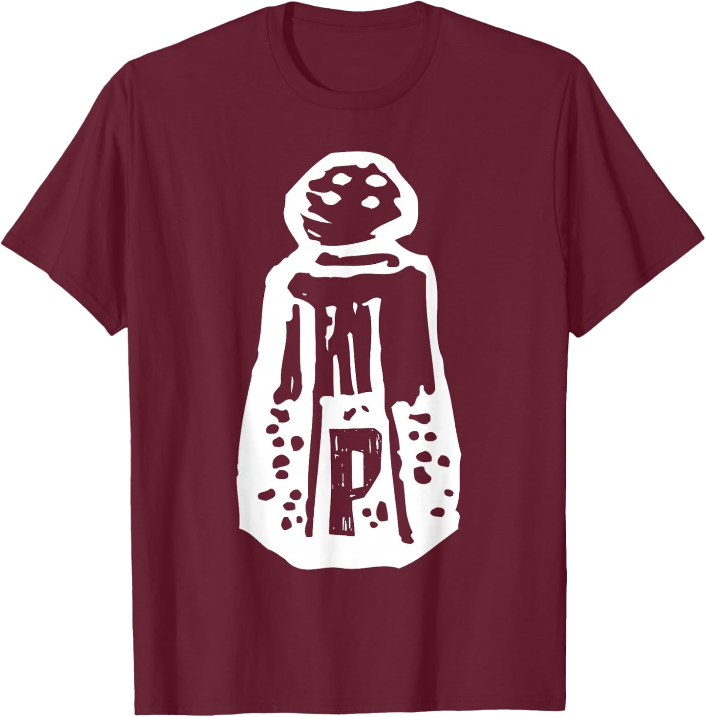 Pepper Costume Shirt Adult Couple Salt And Pepper Costume T-Shirt - T-Shirt | Maroon