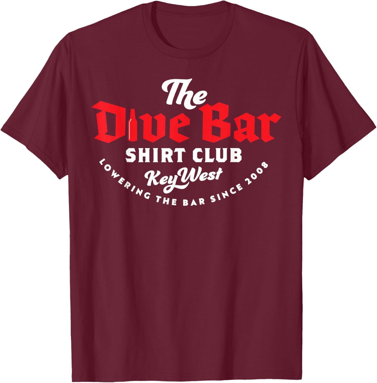 Dive Bar Shirt Club T-Shirt - T-Shirt | Maroon