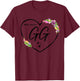World's Greatest GG for the Best GG Ever T-Shirt - T-Shirt | Maroon