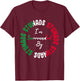 Stunads I’m Surrounded By Stunads Funny Italian Saying T-Shirt - T-Shirt | Maroon