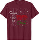 Christmas Begins With Christ, Christian Religious T-Shirt - T-Shirt | Maroon