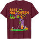 Best Halloween by Par Witch Golf T-Shirt - T-Shirt | Maroon