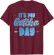 It's My Gotcha Day Kids Adoption Announcement Graphic Boys T-Shirt - T-Shirt | Maroon