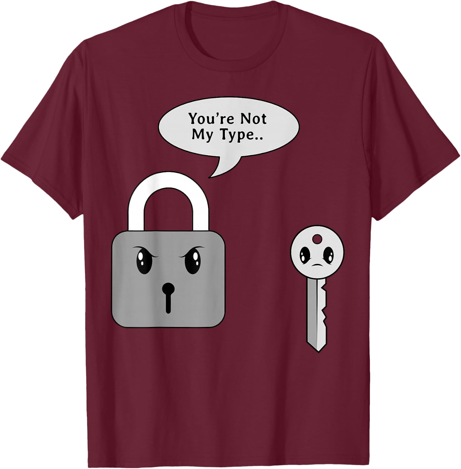 Locksmith Technician Lock Picker Key Maker Locksmithing T-Shirt - T-Shirt | Maroon