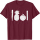 Pen Pineapple Apple Pen Funny Song Lover T-Shirt - T-Shirt | Maroon