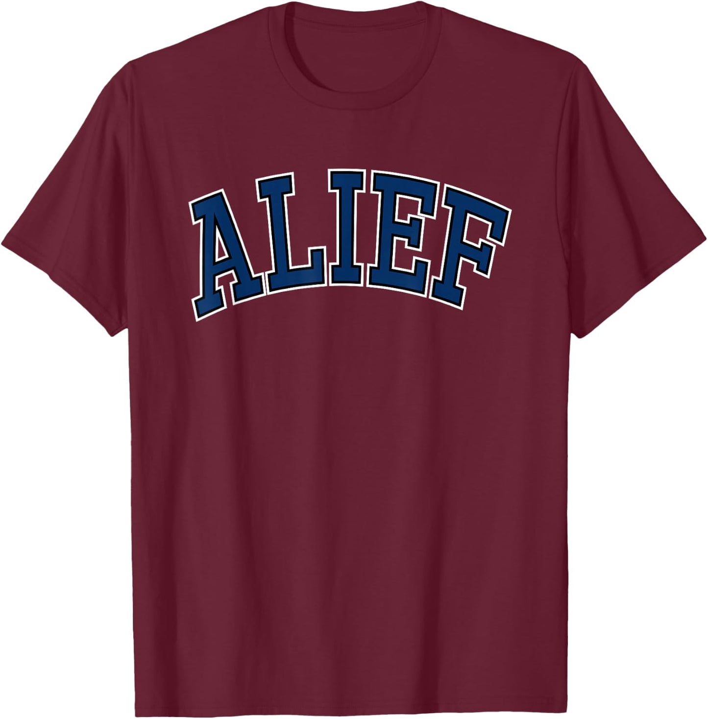 Alief Texas TX Texan Blue Classic Sport Vintage Campus T-Shirt - T-Shirt | Maroon