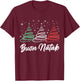 Funny Buon Natale Italy Pride Xmas Holiday Italian Christmas T-Shirt - T-Shirt | Maroon