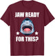 Shark Jaw Love Ocean Fish Wildlife Costume | & T-Shirt - T-Shirt | Maroon
