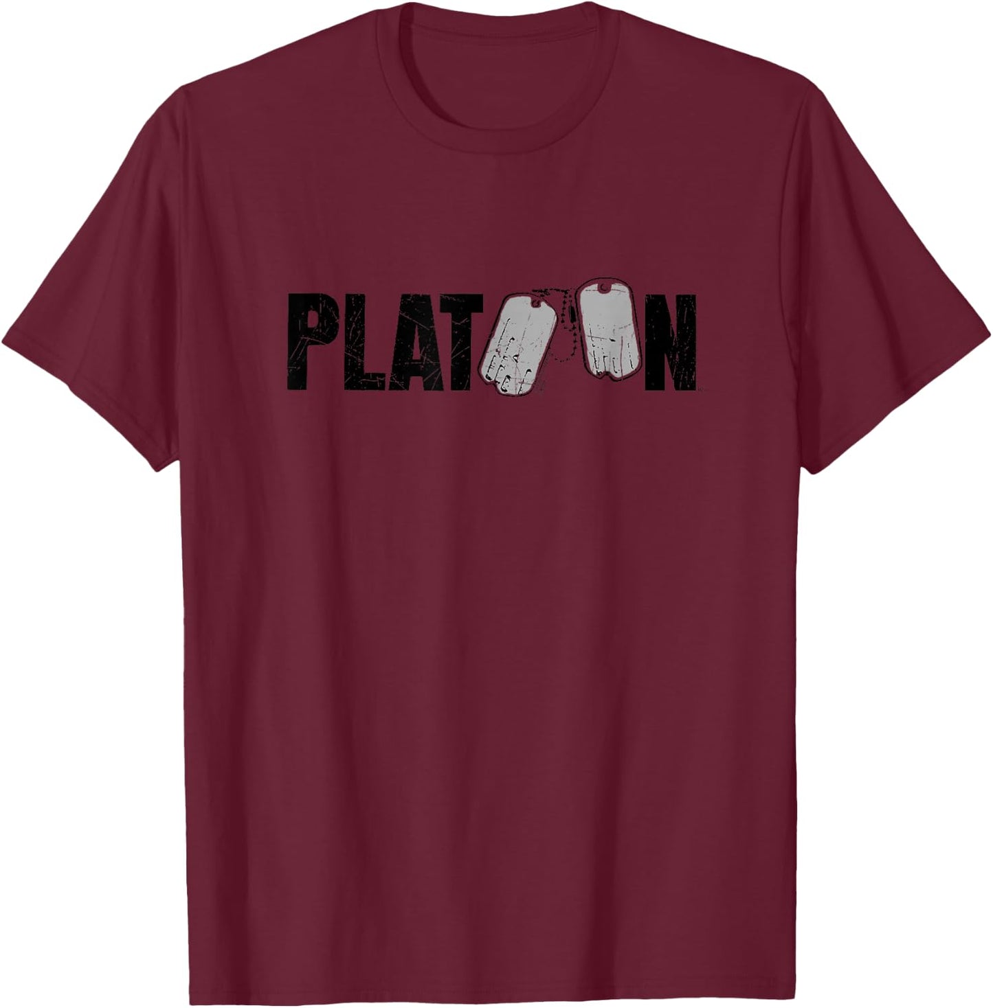 Platoon Logo T-Shirt - T-Shirt | Maroon
