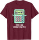 You Can Count On Me Funny Calculator Pun T-Shirt - T-Shirt | Maroon