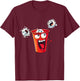 Funny Solo Red Beer Cup Pong for Fraternity and Sorority T-Shirt - T-Shirt | Maroon