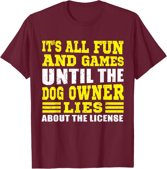 Animal Control Officer Design & Public Safety Officer T-Shirt - T-Shirt | Maroon