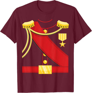 Cute Charming King Costume Christmas Kids Boys Men Prince T-Shirt - T-Shirt | Maroon