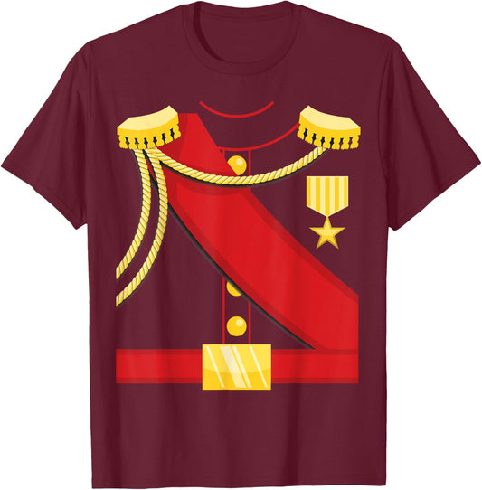 Cute Charming King Costume Christmas Kids Boys Men Prince T-Shirt - T-Shirt | Maroon