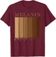 Drippin Melanin Black History Month shirt girls BHM T-Shirt - T-Shirt | Maroon
