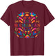 Michoacan Shirt, Estado de Michoacan, Michoacan Otomi Mexico T-Shirt - T-Shirt | Maroon