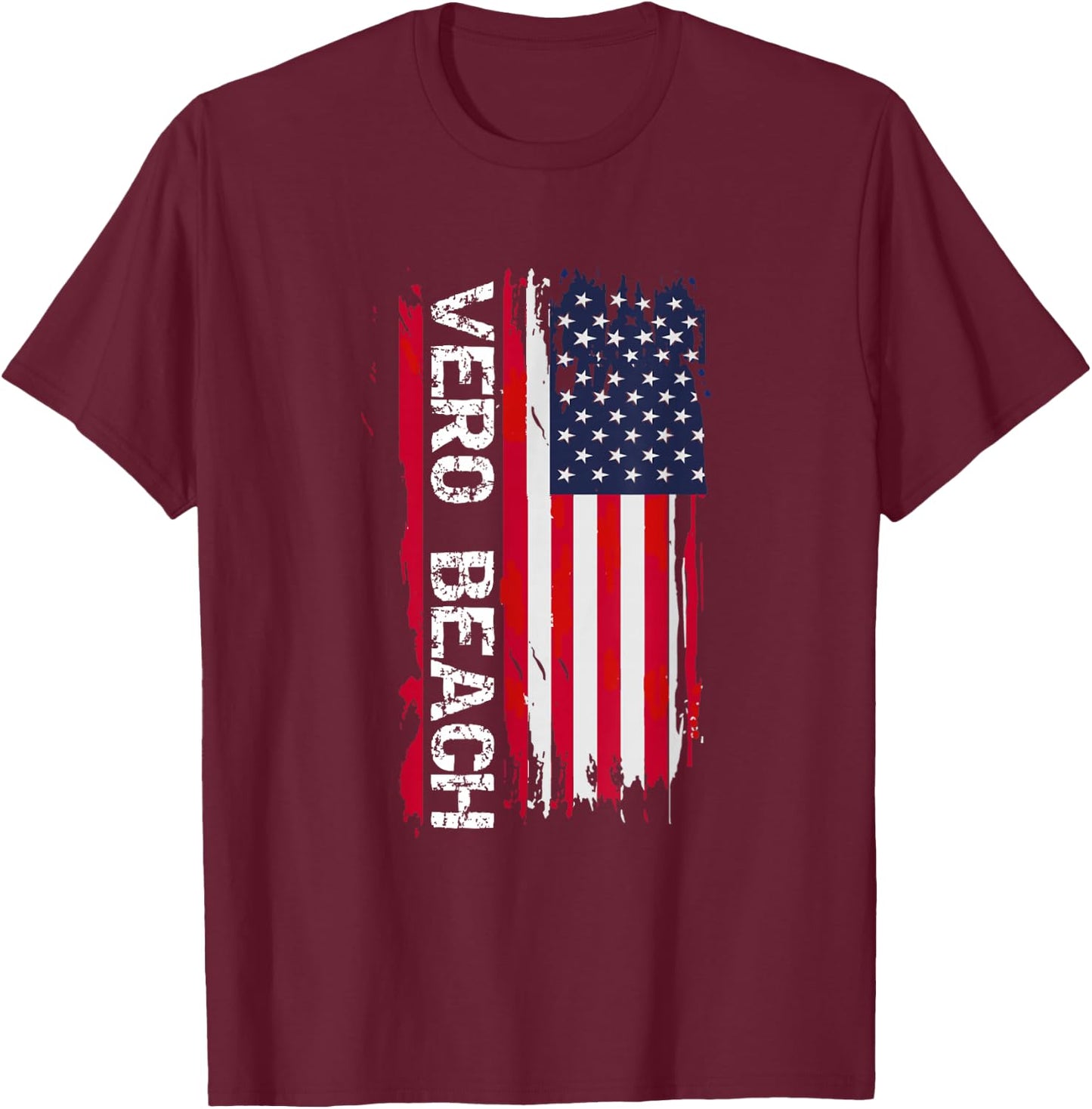 Vero Beach City T-Shirt - T-Shirt | Maroon