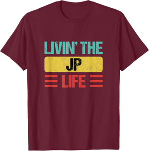Jp Name T-Shirt - T-Shirt | Maroon