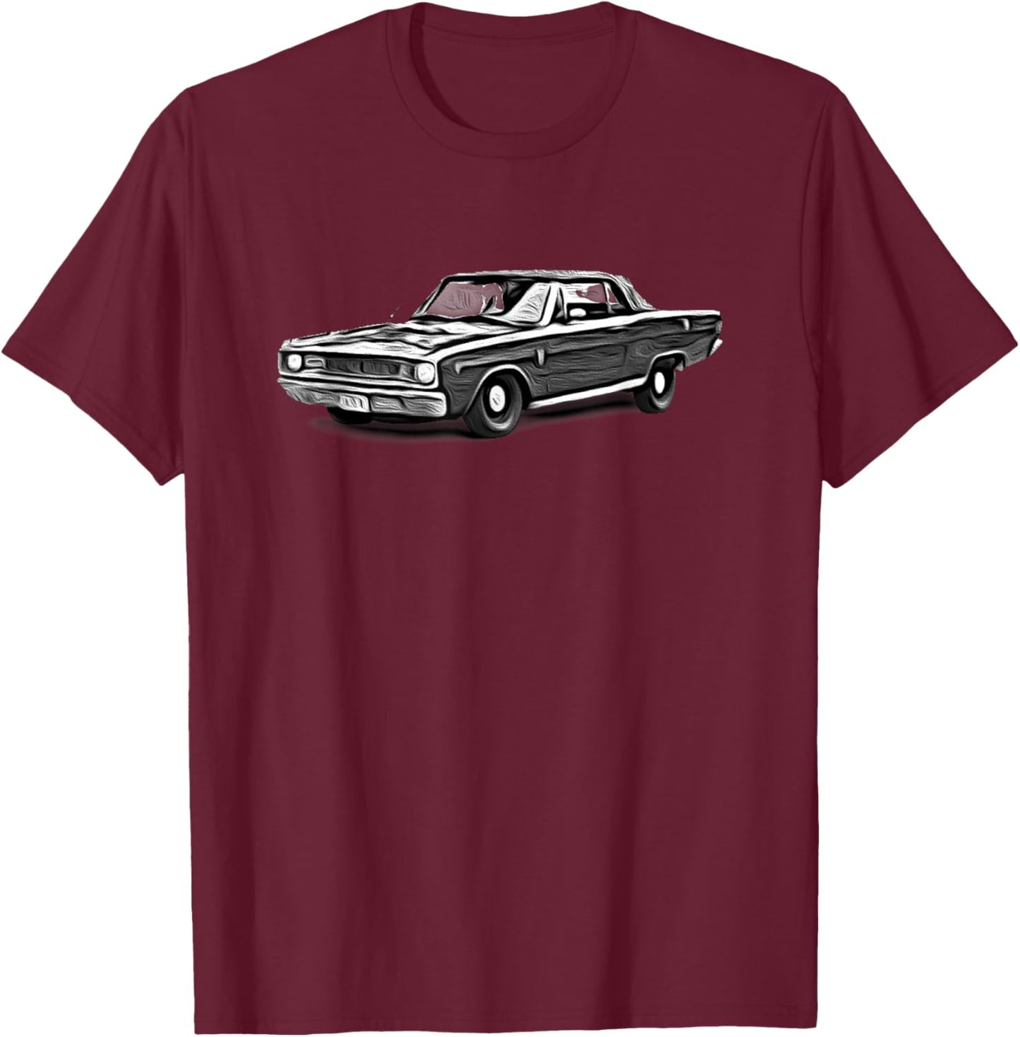 The 1967 Dodge Dart T-Shirt - T-Shirt | Maroon