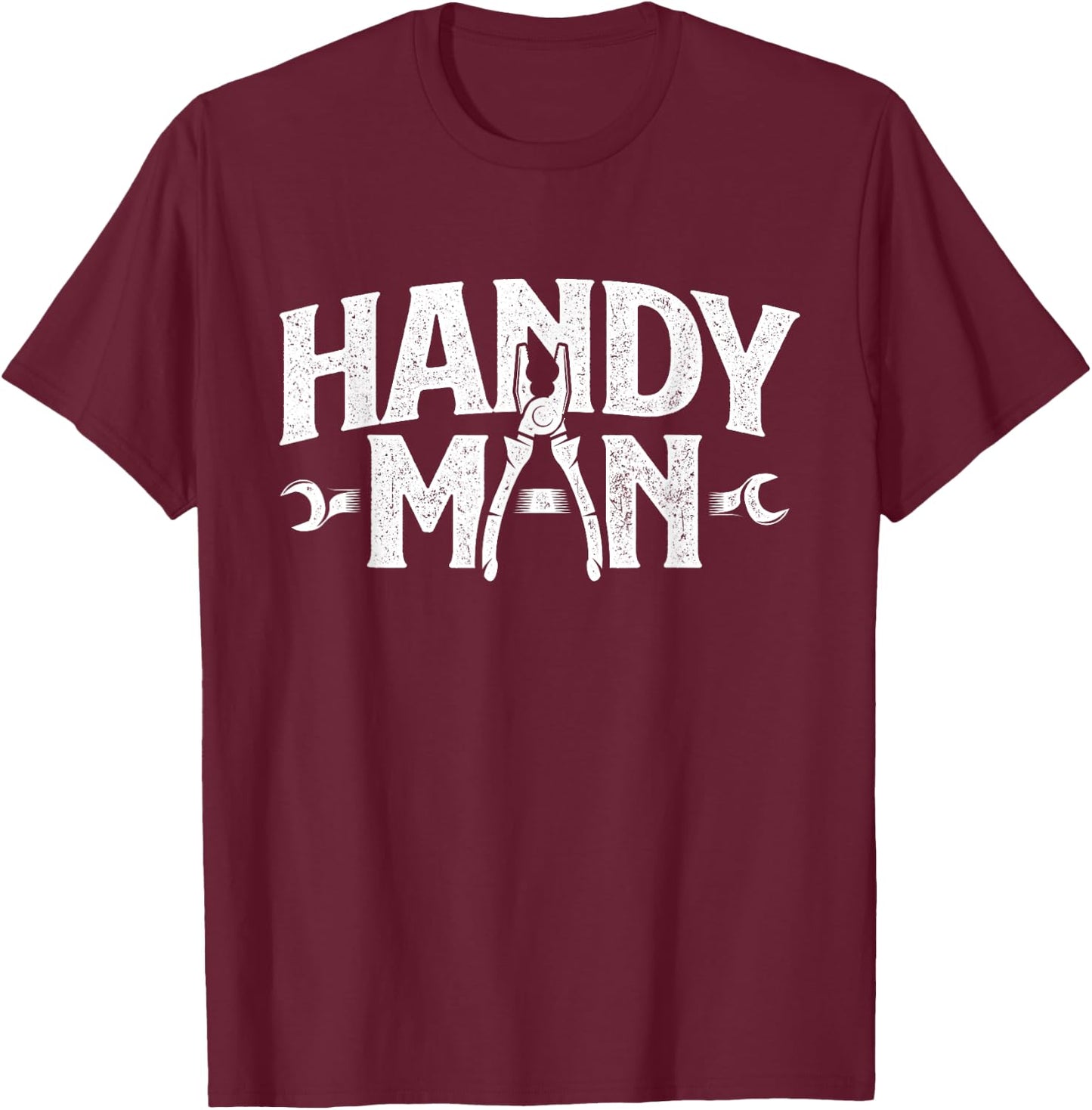 Funny Repairman Shirts - Handyman - Repair Worker Repairman Tinkerer Repairing Fixing T-Shirt - T-Shirt | Maroon
