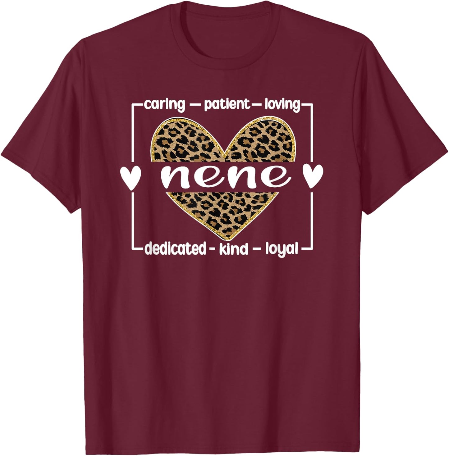 Best Nene Grandmother Appreciation Nene Grandma T-Shirt - T-Shirt | Maroon