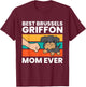 Griffon Bruxellois Dog Mom Best Brussels Griffon Mom Ever Women Kids T-Shirt - T-Shirt | Maroon