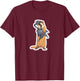 Cute Tactical Operator Military Otter Veteran T-Shirt - T-Shirt | Maroon