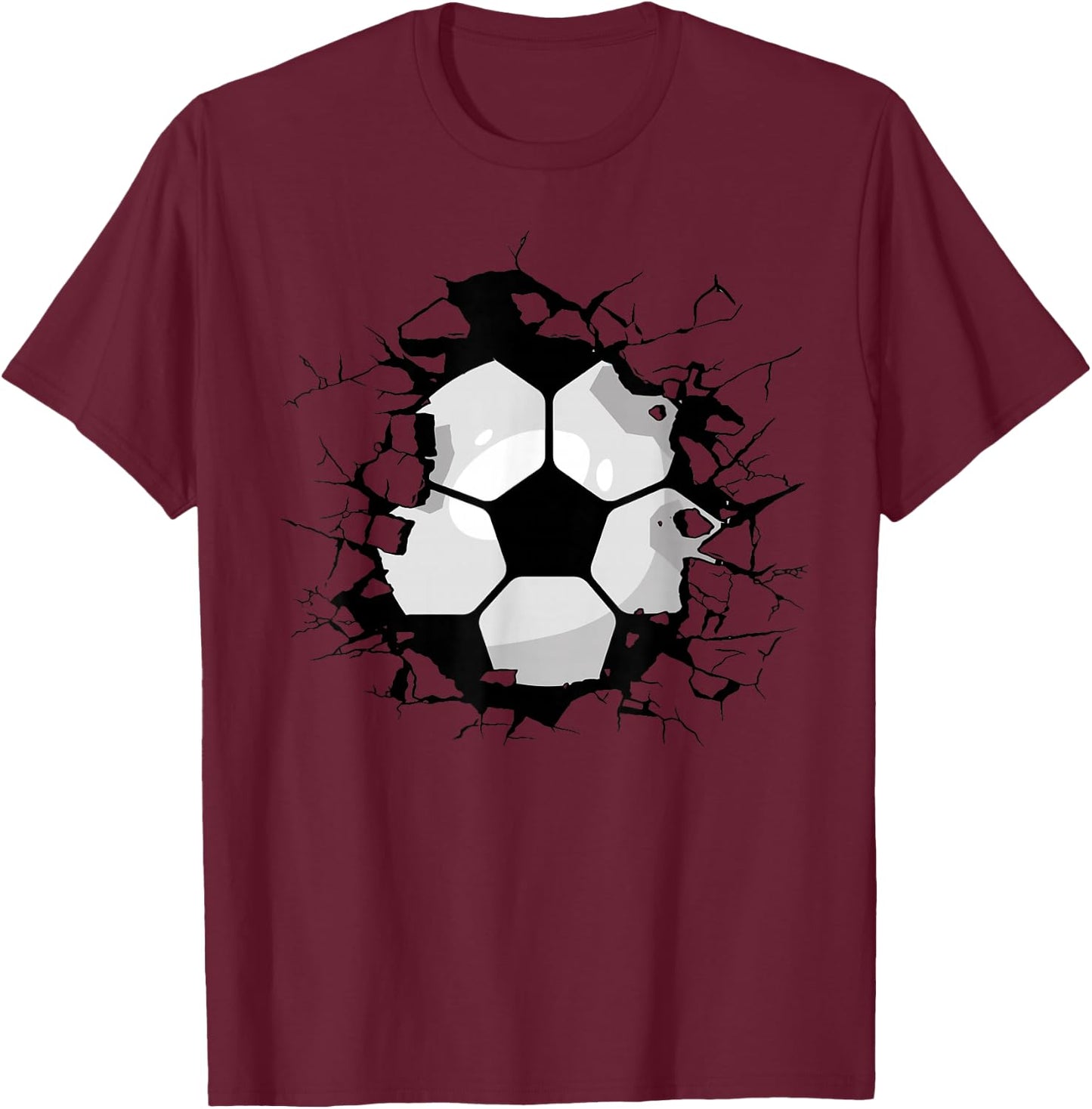 Soccer T-Shirt - T-Shirt | Maroon