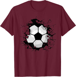 Soccer T-Shirt - T-Shirt | Maroon