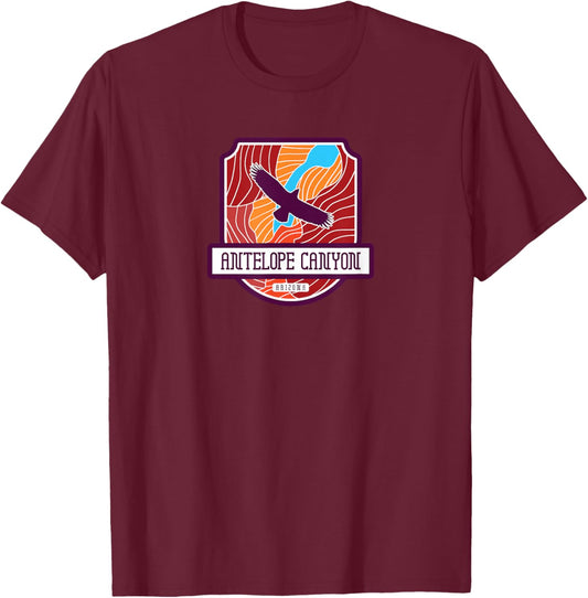 Antelope Canyon - Arizona T-Shirt - T-Shirt | Maroon