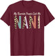 My Favorite People Call Me Nani Gifts Leopard Mother's Day T-Shirt - T-Shirt | Maroon