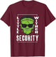 Little Witch Security | Horror Zombie | Halloween T-Shirt - T-Shirt | Maroon