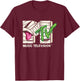 MTV - Logo Mummy Monster T-Shirt - T-Shirt | Maroon