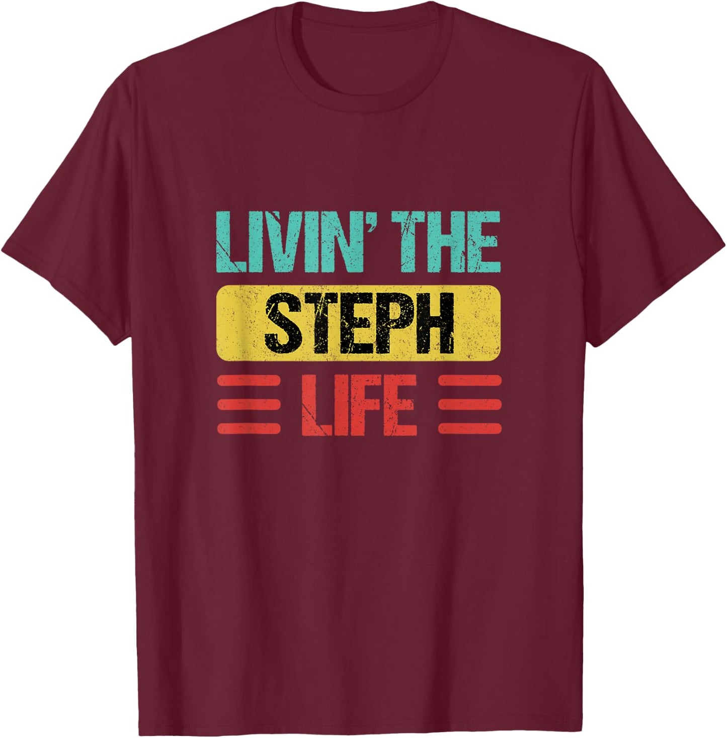 Steph Name T-Shirt - T-Shirt | Maroon
