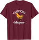 Funny Kids Hen Chicken Whisperer Buff Orpington Lover T-Shirt - T-Shirt | Maroon