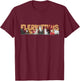 Marvel Studios The Marvels Flerken Goose’s Flerkittens Cute T-Shirt - T-Shirt | Maroon