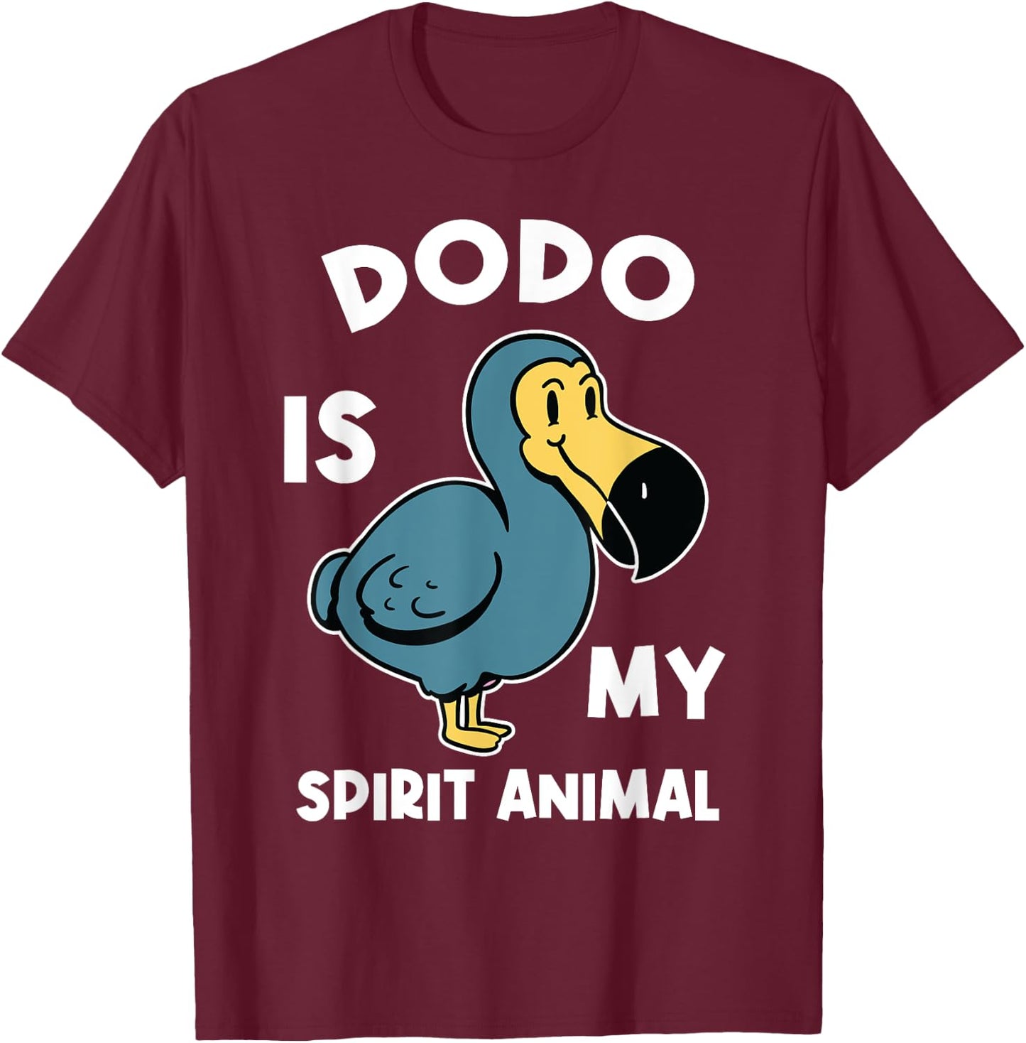 Dodo Bird Vintage Loves Dodos Flightless Bird Watching T-Shirt - T-Shirt | Maroon