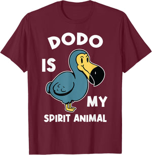 Dodo Bird Vintage Loves Dodos Flightless Bird Watching T-Shirt - T-Shirt | Maroon